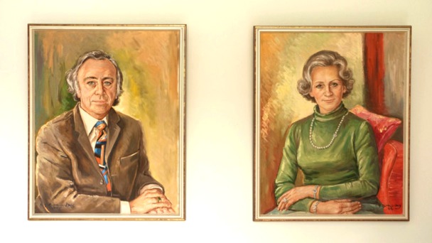 Firmengründer Willy Möller und Ehefrau Elfriede Möller